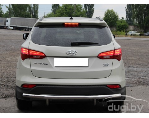 Задняя труба "Merkur" для Santa Fe 2013+. Задняя труба "Merkur" для Santa Fe 2013+.